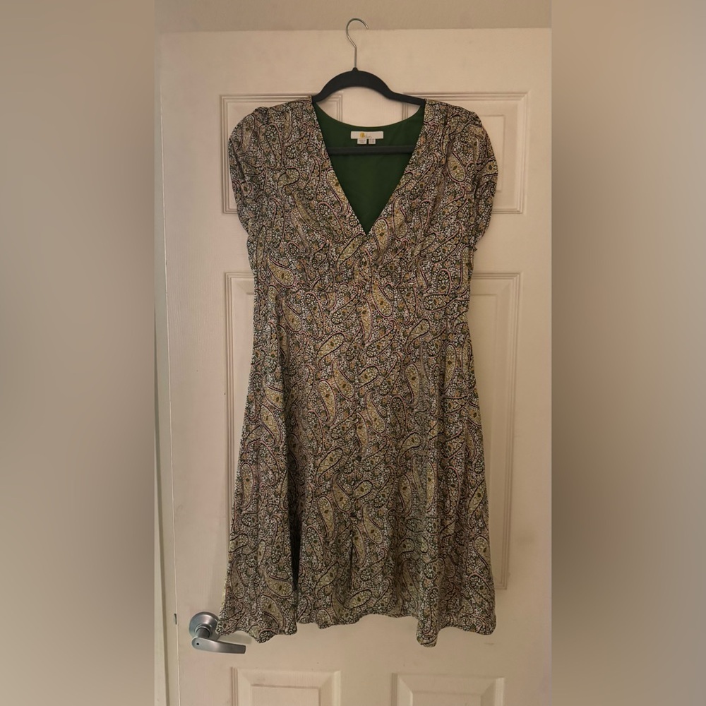 Boden Green Dress